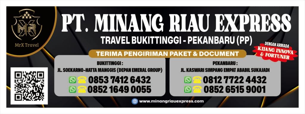 harga tiket travel pekanbaru bukittinggi terbaik
